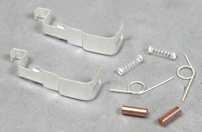 10 Pezzi Spazzole Di Prelievo (Pick-up Shoes) Per Slot Car 440 E 440x2 – Ricambio In Metallo, Facili Da Installare - 2