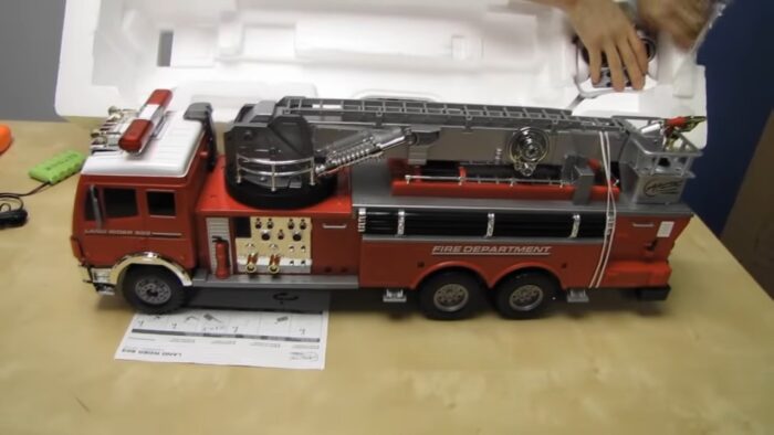 Arctic Hobby Land Rider 503 RC Firetruck Unboxing & First Look Linus Tech Tips