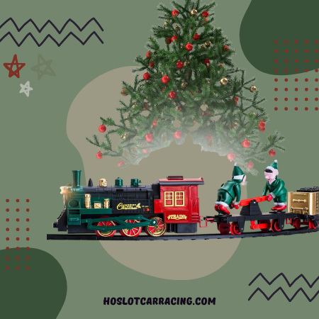 Atlasonix Holiday Train Around Christmas Tree