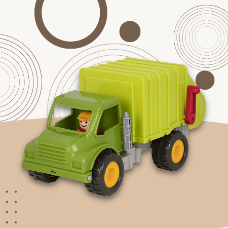 Battat BT2512Z Garbage Truck For Toddlers