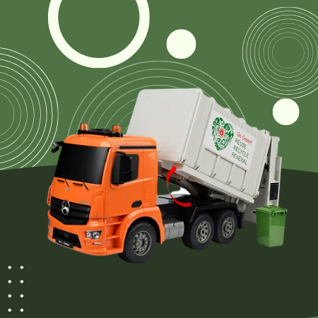 DOUBLE E E560-003 Benz Licensed Garbage Truck