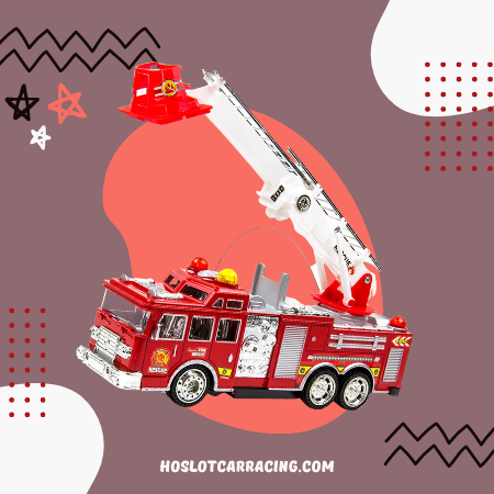 Toysery 55 Fire Truck Toy with Lights
