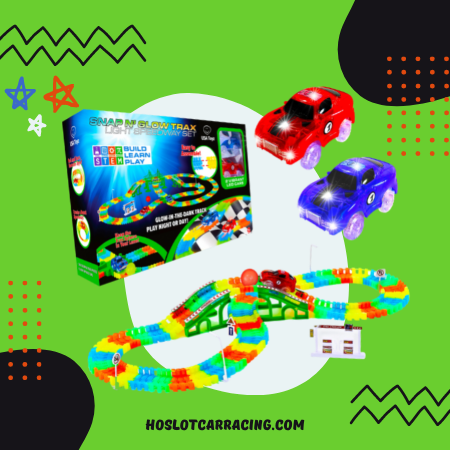 USA Toyz Glow Race Tracks and LED Toy Cars