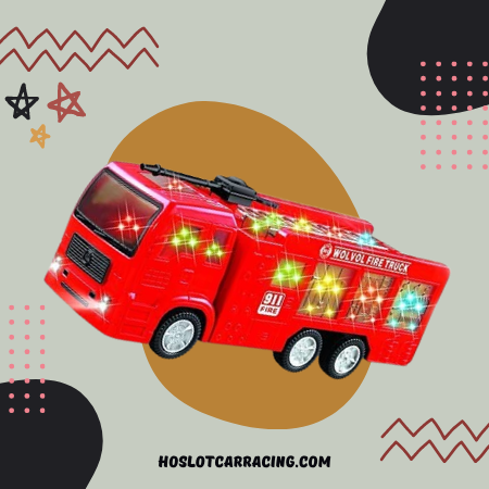 WolVol Comfire Electric Fire Truck Toy