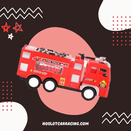 Zetz Brands Electric Fire Truck Kids Toy