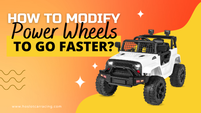 Modify Power Wheels to Go Faster