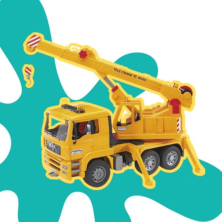 Bruder 02754 MAN TGA Crane Truck