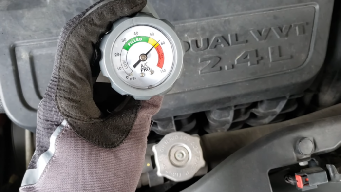 Symptoms of Overcharged AC