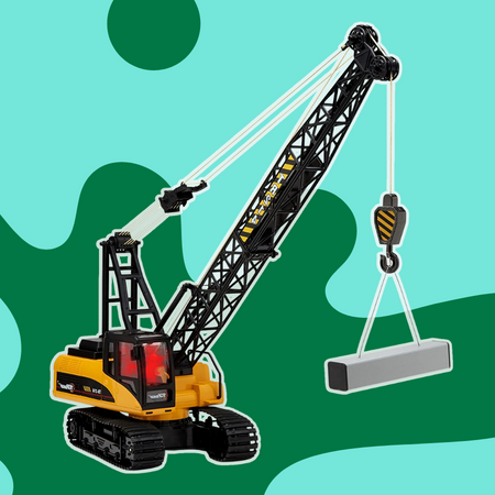 Top Race Store Construction Toy Crane