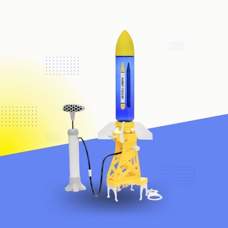 PLAYSTEM water-powered rocket learning set - Outdoor