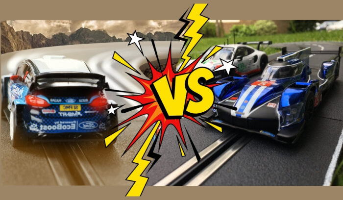 Electric vs. Digital Slot Cars