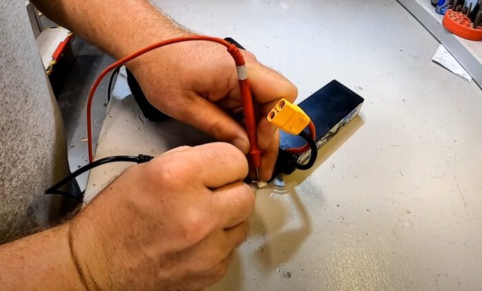 LiPo battery is fully discharged