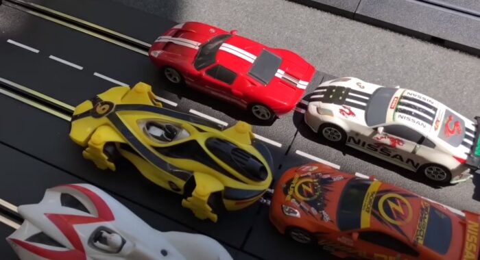 preparing a race car